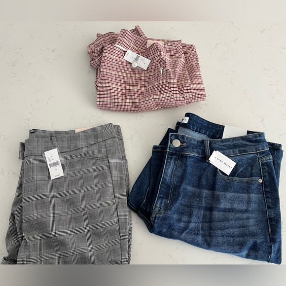 BUNDLE OF 3 Lane Bryant pants - Picture 2 of 16